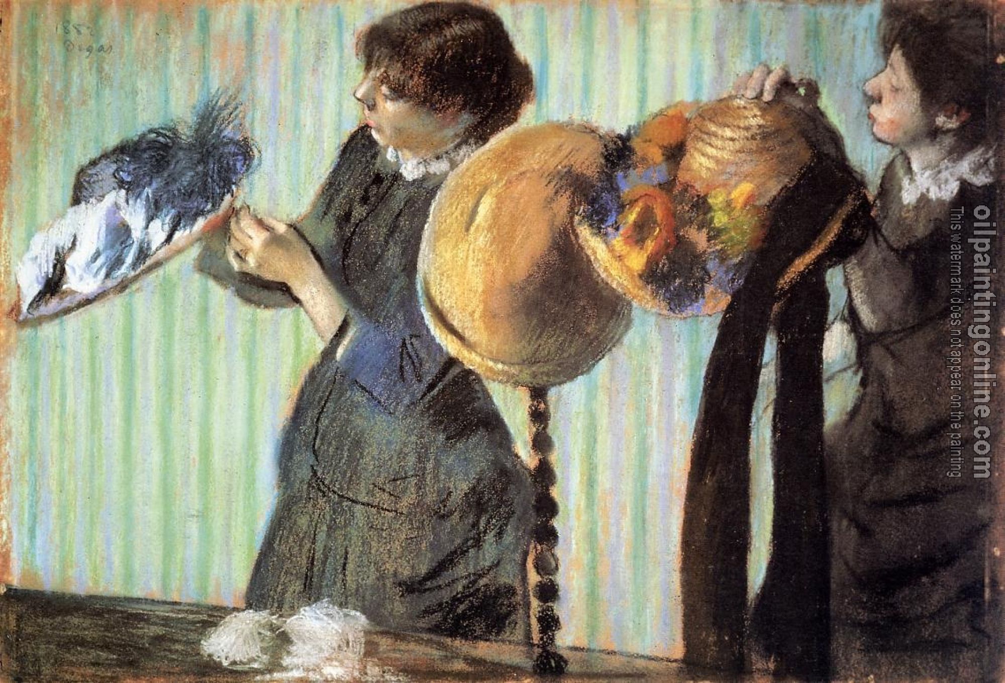 Degas, Edgar - The Little Milliners